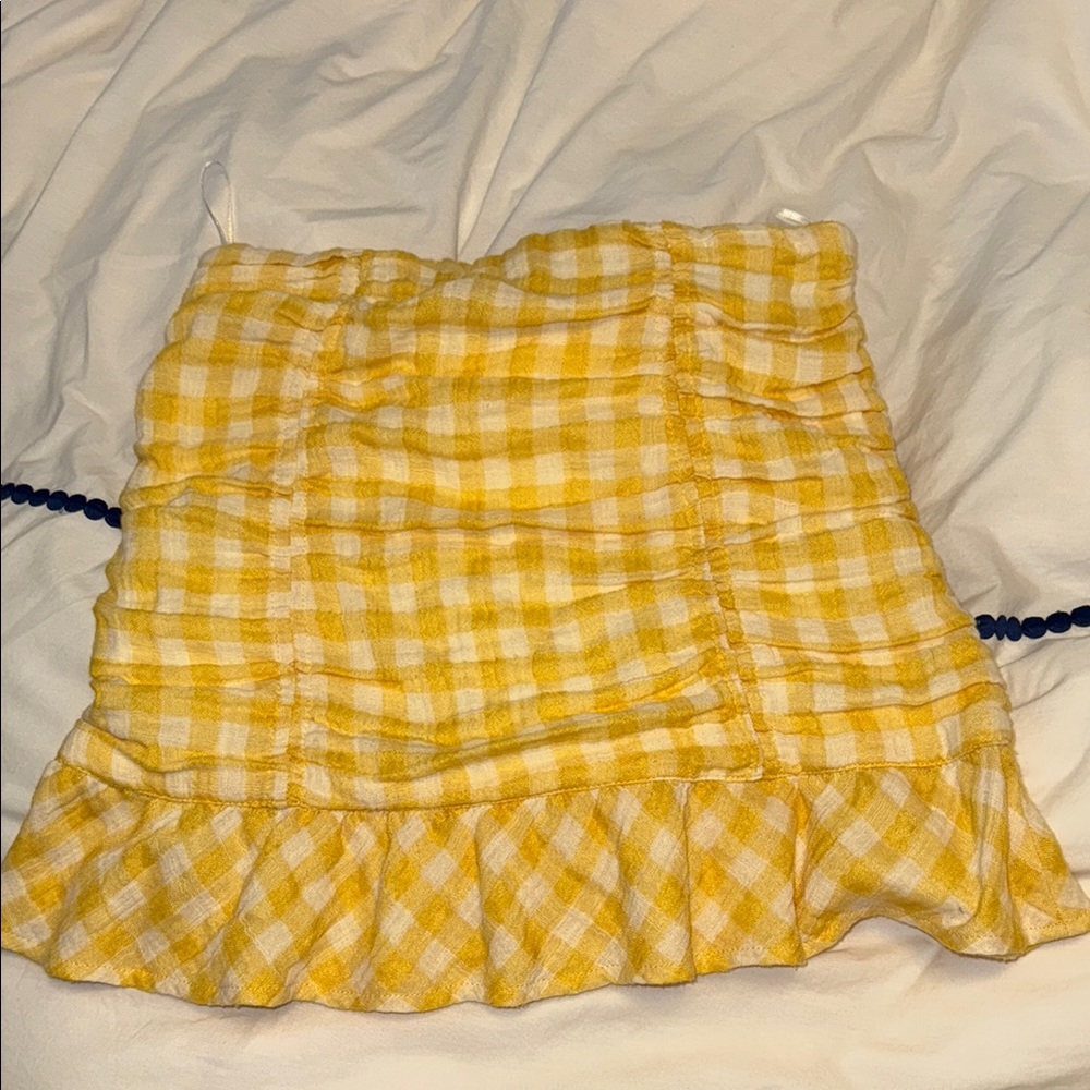 Zara Women’s Gingham Skirt